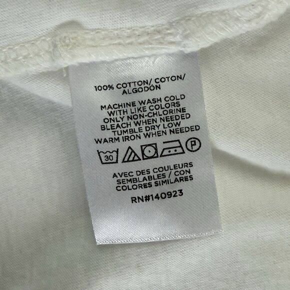 NEW Ann Taylor Loft Flutter Sleeve Bohemian Peasant Top XXL White Flutter Sleeve - Picture 8 of 10